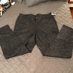 NWT Bill Blass Sparkly Bootcut Jeans